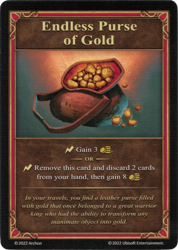 Monedero Interminable de Oro