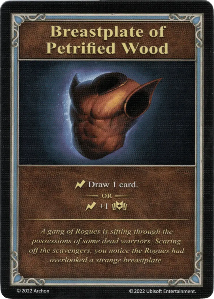 Peto de Madera Petrificada