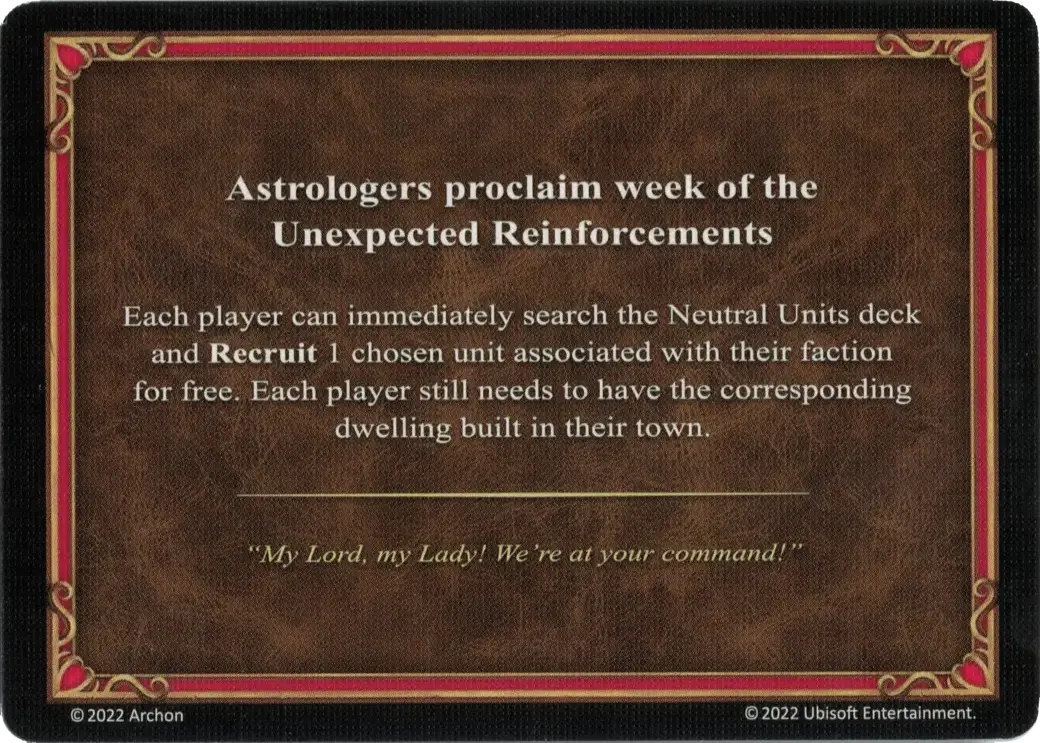 Refuerzos Inesperados