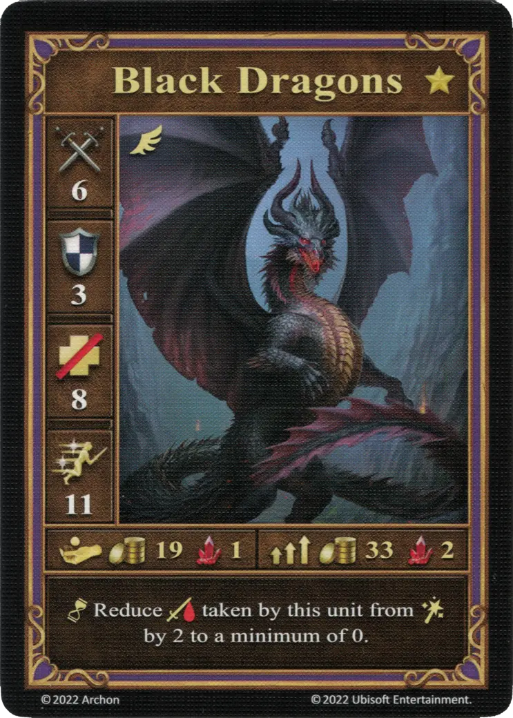 Pocos Dragones Negros