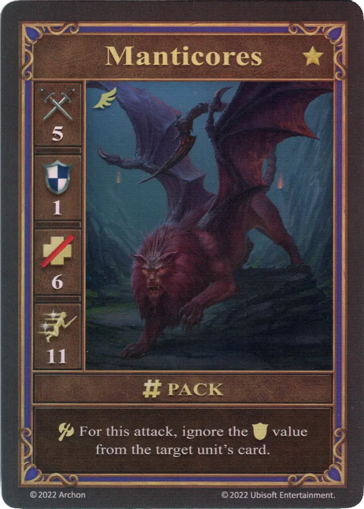 Manada de Mantícoras