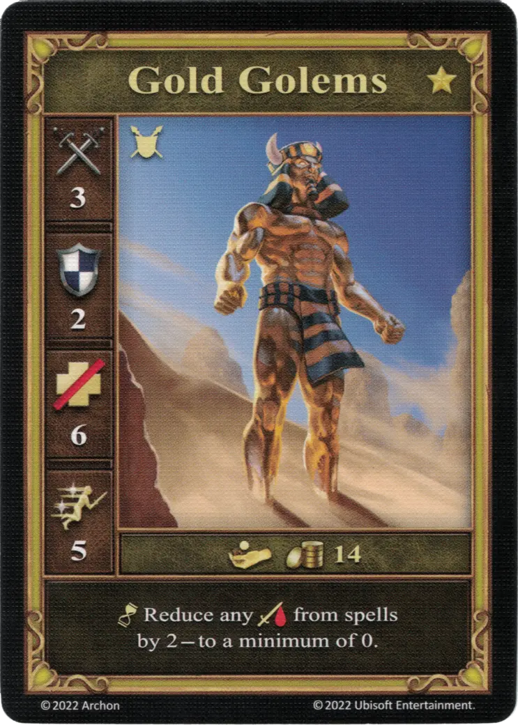 Gólems de Oro Neutrales